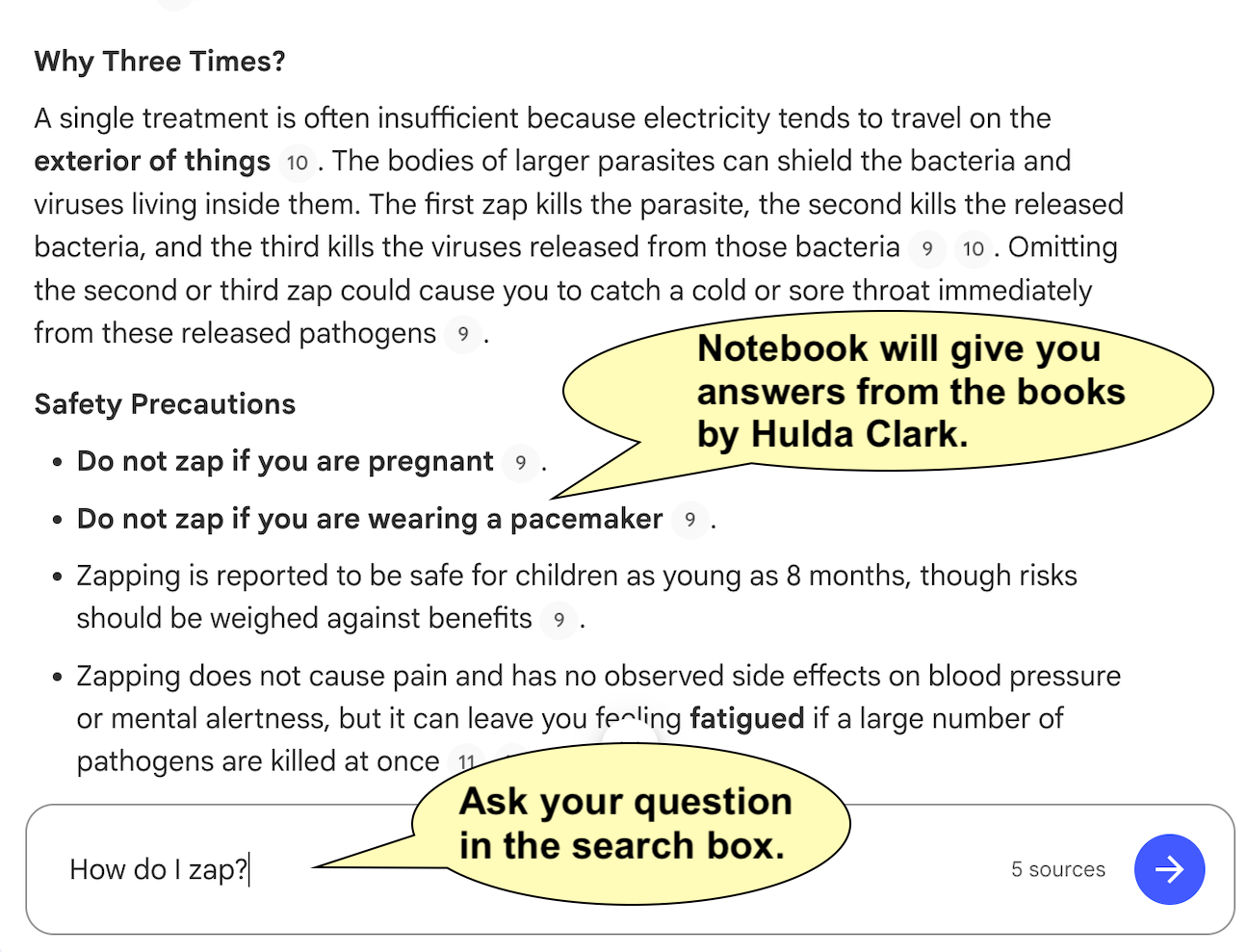 Ask the Hulda Clark Notebook